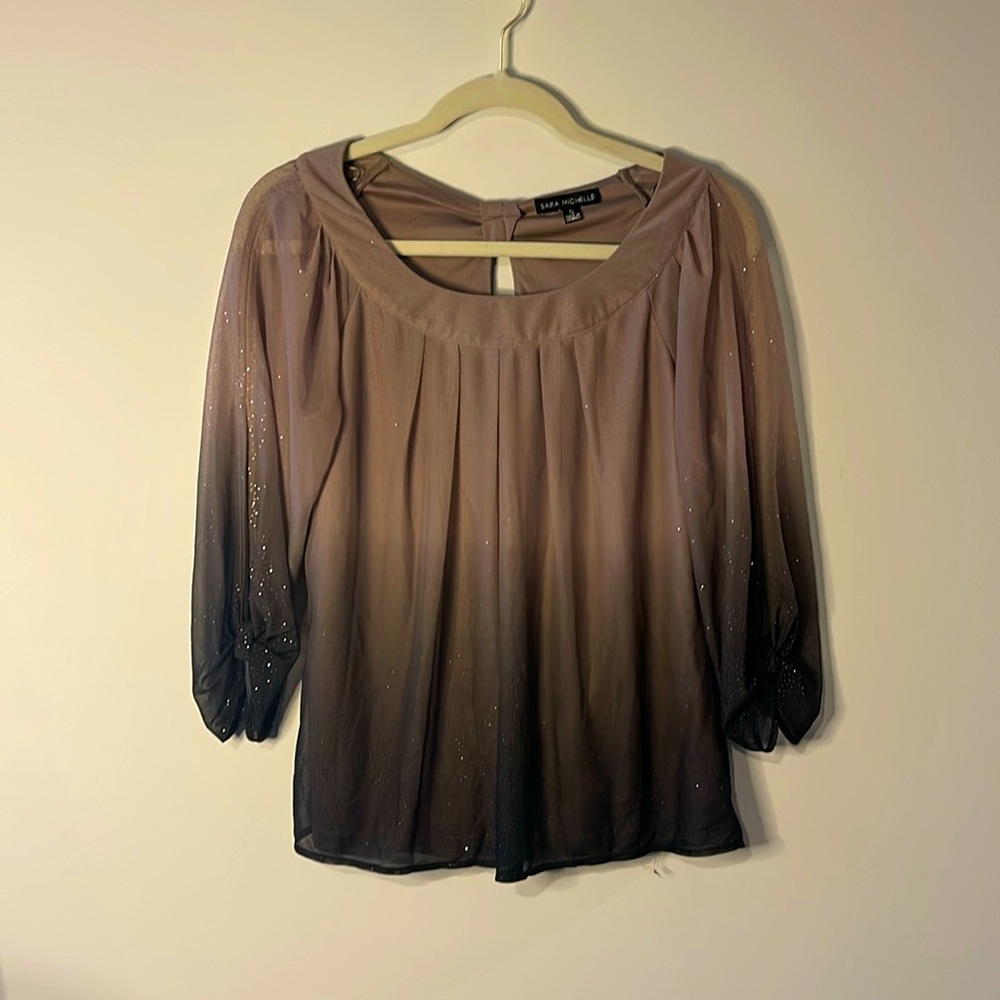 Sparkly blouse